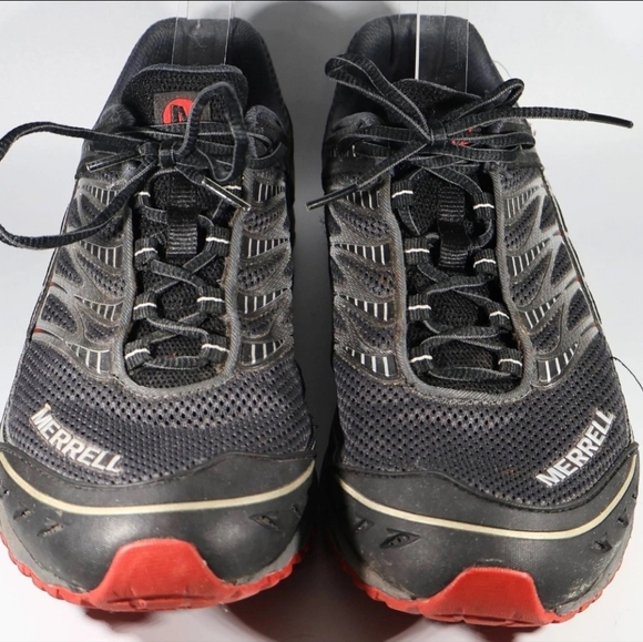 Merrell Mix Master Tuff Men's Trail Running Shoes, Crimson/Black, Size 11 - Picture 6 of 12